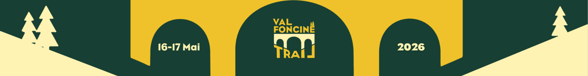 Val Foncine Trail banner ambilight
