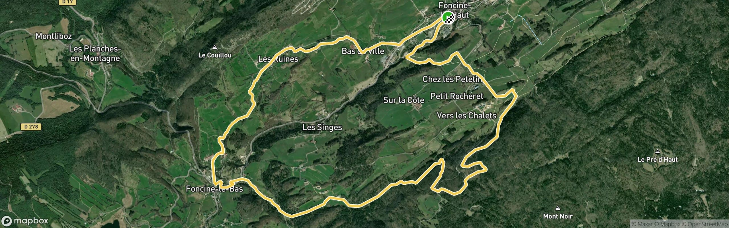 Race map